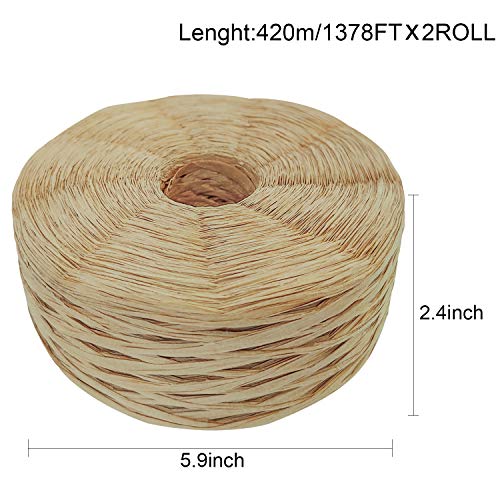 La Mejor Lista de Rafia favoritos de las personas. 20 Rafia marca KEILEOHO (2)