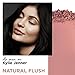 EX1 Cosmetics Blusher Makeup Blush, Clinically and Dermatologically Tested, Perfect For All Skin Tones, Vegan and Cruelty Free Makeup- Natural Flush