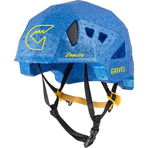 Grivel Duetto Blau - Ultraleichter multizertifizierter Bergsporthelm, Größe One Size - Farbe Blue Cover