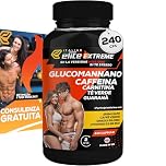 Italian Elite® Elite Extreme 240 Capsule. Integratore Alimentare con Caffeina, Tè Verde, Carnitina, Glucomannano, Aceto di Mele e Guaranà. Supporto a Stile di Vita Attivo. Uomo e Donna