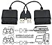 StyleZ 2 Pack for Playstation 2 Controller to USB Adapter for PC or Playstation 3 Converter Cable for Sony DualShock PS2 Controllers