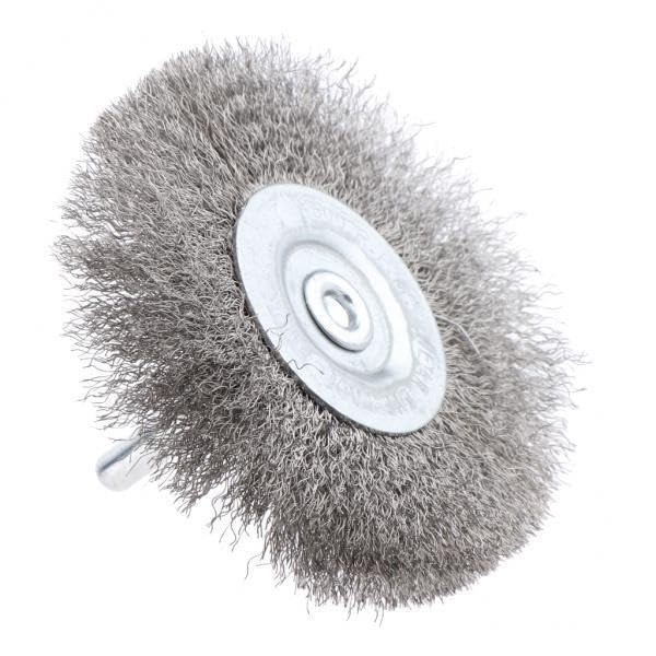 Wire Wheel Brush for Metal Derusting Wood Grinding Poli | Wire Wheel Brush for Metal Derusting Wood Grinding Polishing 75mm 0.15mm Random-image-6