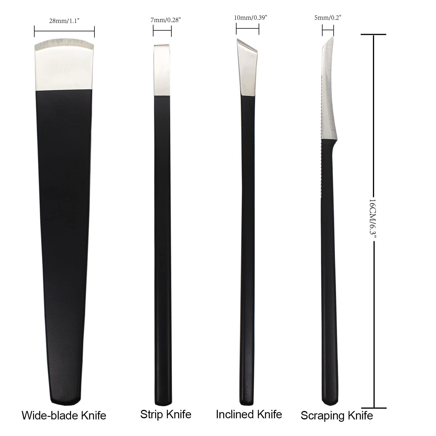 Kits de cuchillos de pedicura profesionales Para Callos de pies, Bisturi de Podologo Cortacallos, Acero Inoxidable.