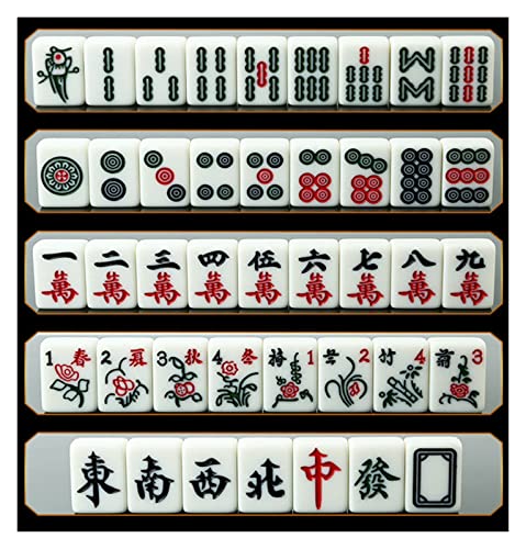 Set de Fichas Mahjong VSOLS 56mm 108 piezas miniatura 5