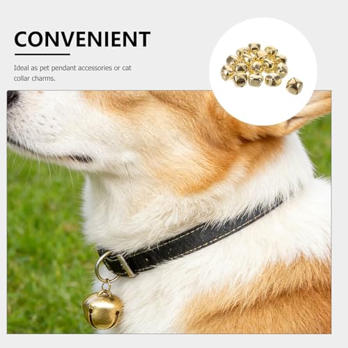 Clochettes pour collier au son clair motif croix pour chien chat