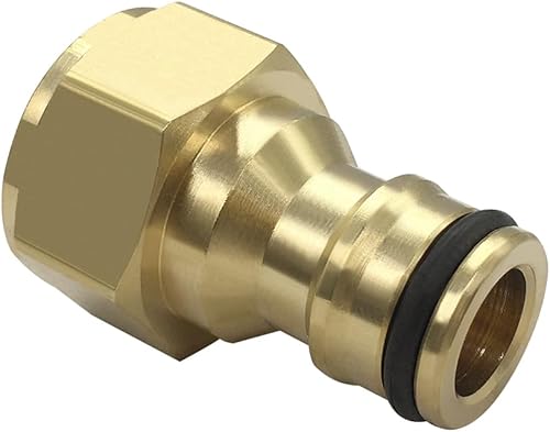 Miniatura 8 de Arandela a presión 14" NPT macho a M22-0.551 in macho tornillo pezón 4500PSI (paquete de 2)