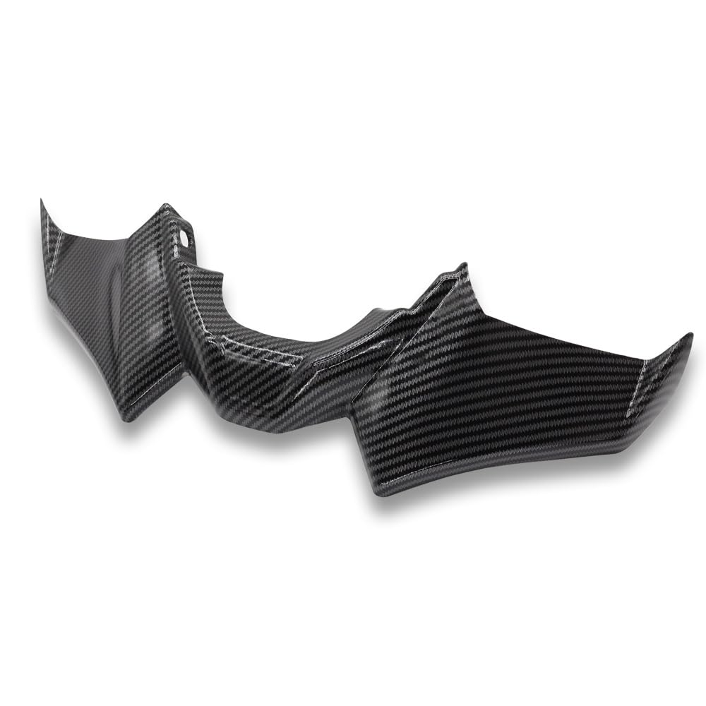 Moto Sport Downforce Naked Spoiler Anteriore Aerodinamico Ala Deflettore Per YAMAHA NUOVO MT-07 2021 2022 2023 MT07 21-23 Kit Protezioni MT 07 (Carbonio testurizzato)