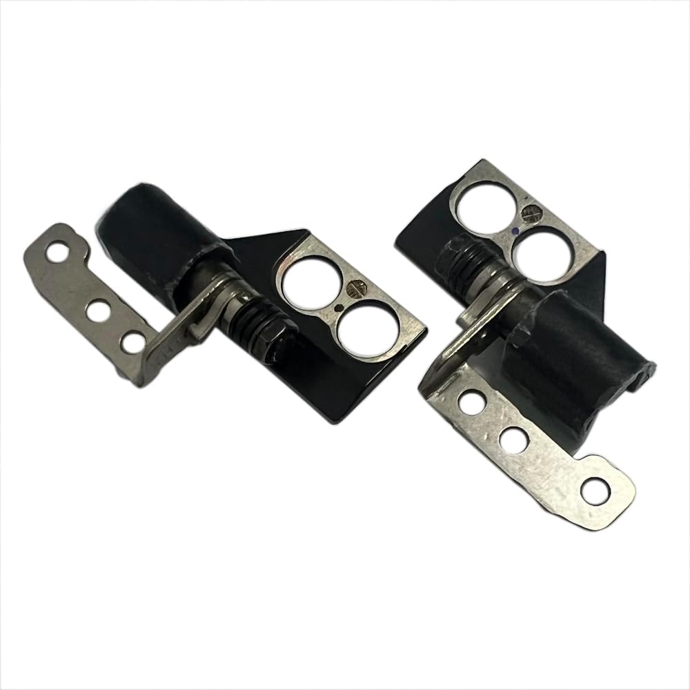 LCD Screen Shaft Hinges Axis Right + Left Pair Replacement for Lenovo ThinkPad X1 Carbon 6th Gen 20KH 20KG 01YR438 01YR439 AM12S000120（Color Black）