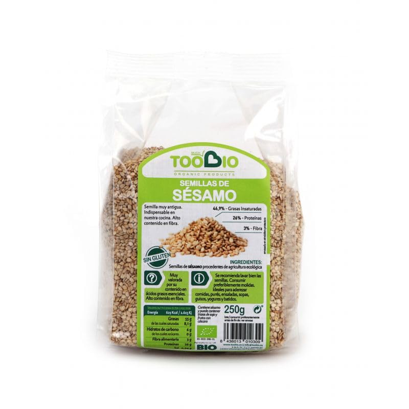 Sesame Naturel Bio Too Bio 250 g