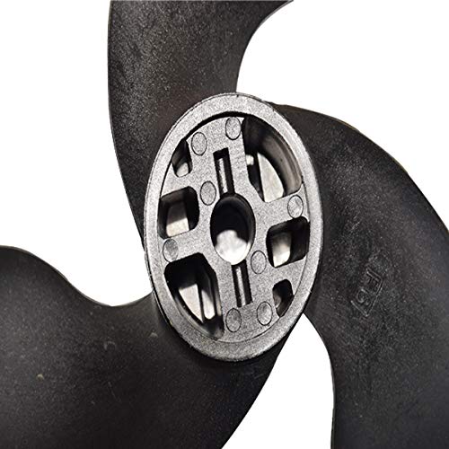 Renxinu Black High Strength Nylon Propeller, High Performance Propeller for Tohatsu Nissan 2.5/3.5HP Mercury Outboard, 3-Vanes