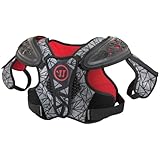 Warrior Adrenaline X2 Hitman Adult Shoulder Pad, Black, X-Small