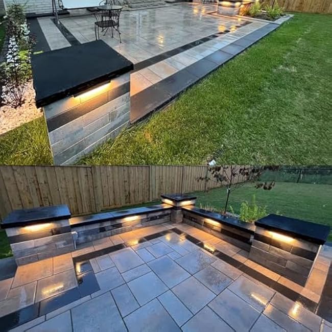 LED Hardscape Lighting Retaining Wall Lights 12 Inch 9W 3000K