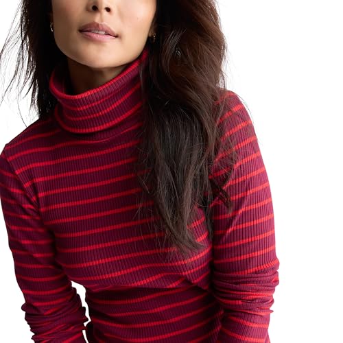 Image of Buffalo David Bitton Women's Mavra Ls Ribbed Turtleneck