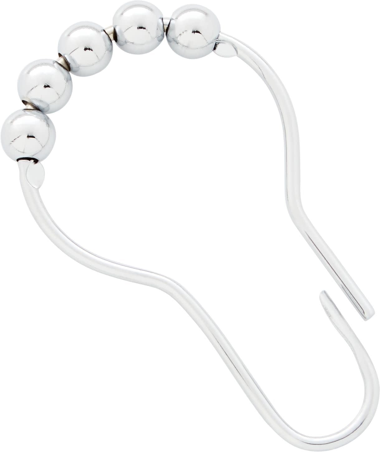 Signature Hardware 466818 Roller Ball Shower Curtain Rings - Set of 12