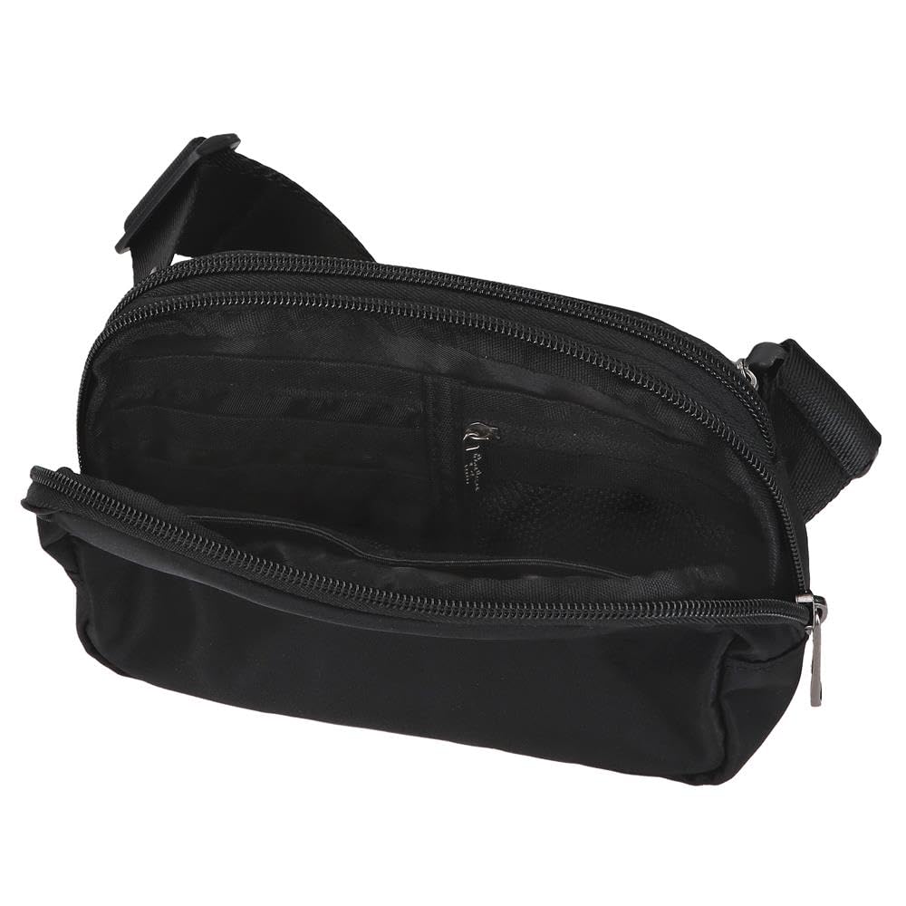 Pepe Jeans Riñonera poliéster y PU, Correa Ajustable y versátil by Joumma Bags