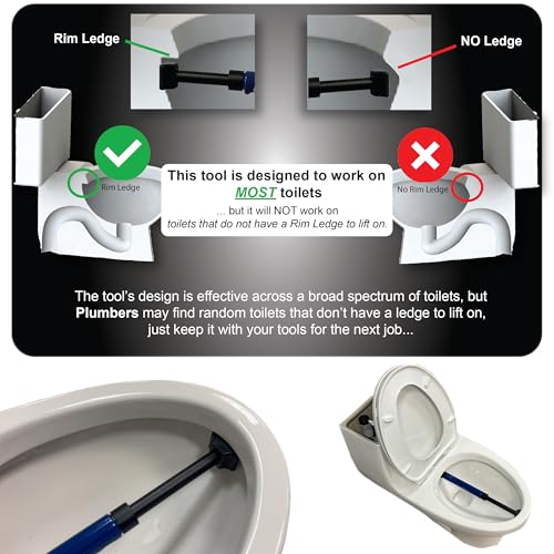 Plumber's Toilet Lift & Carry Tool | Easily Line up T-Bolts | USA & Patented | Pick Up Stix® - Image 6