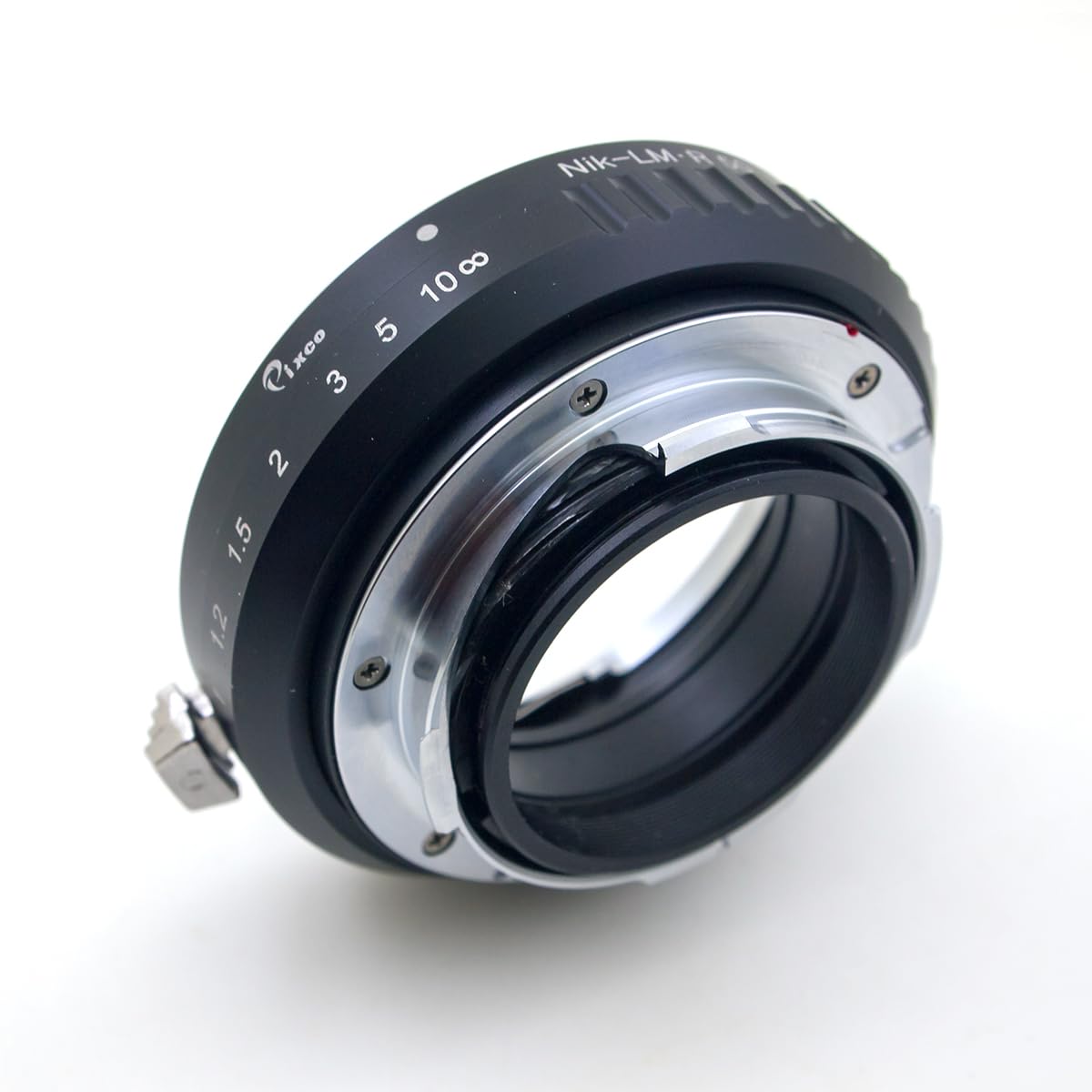 Pixco Lens Mount Adapter Ring: Nik F Mount to LM Mount R50 Rangefinder-link Camera