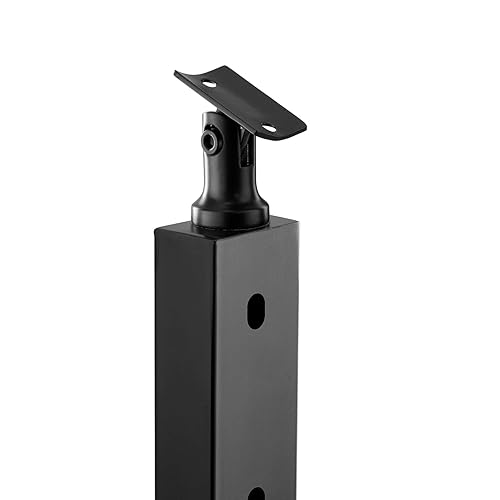 Miniatura 59 de VEVOR Poste de riel de cable, 36 x 1.5 x 1.5 pulgadas, poste de escalera de nivel para escalera, poste de barandilla de acero inoxidable, acabado