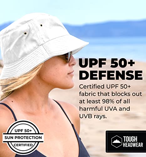 Image of Summer Bucket Hat for Women - Fisherman Hat - Beach Bucket Hats for Men - Women's Summer Hat - Bucket Sun Hats for Protection