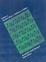 History of Western Music in Outlines and Tables 0536004870 Book Cover