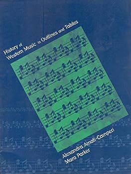 Paperback History of Western Music in Outlines and Tables Book