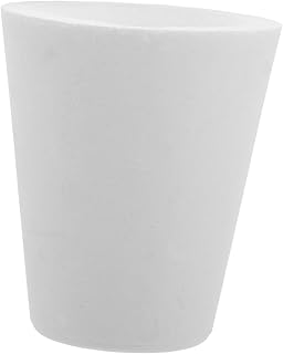 jojofuny Pure Quartz Crucible High Temperature Small Size Ideal for Metal Casting Smelting