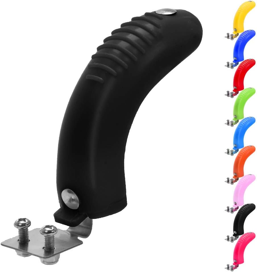 Rear Brake Pads of Scooter Replacement for Micro Kickboard Mini/3in1 Deluxe Series 3-Wheel Scooter (Black)