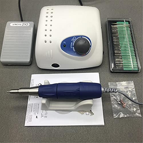 Torno de uñas profesional ZYC 45000RPM Fuerte 210 de alta precisión