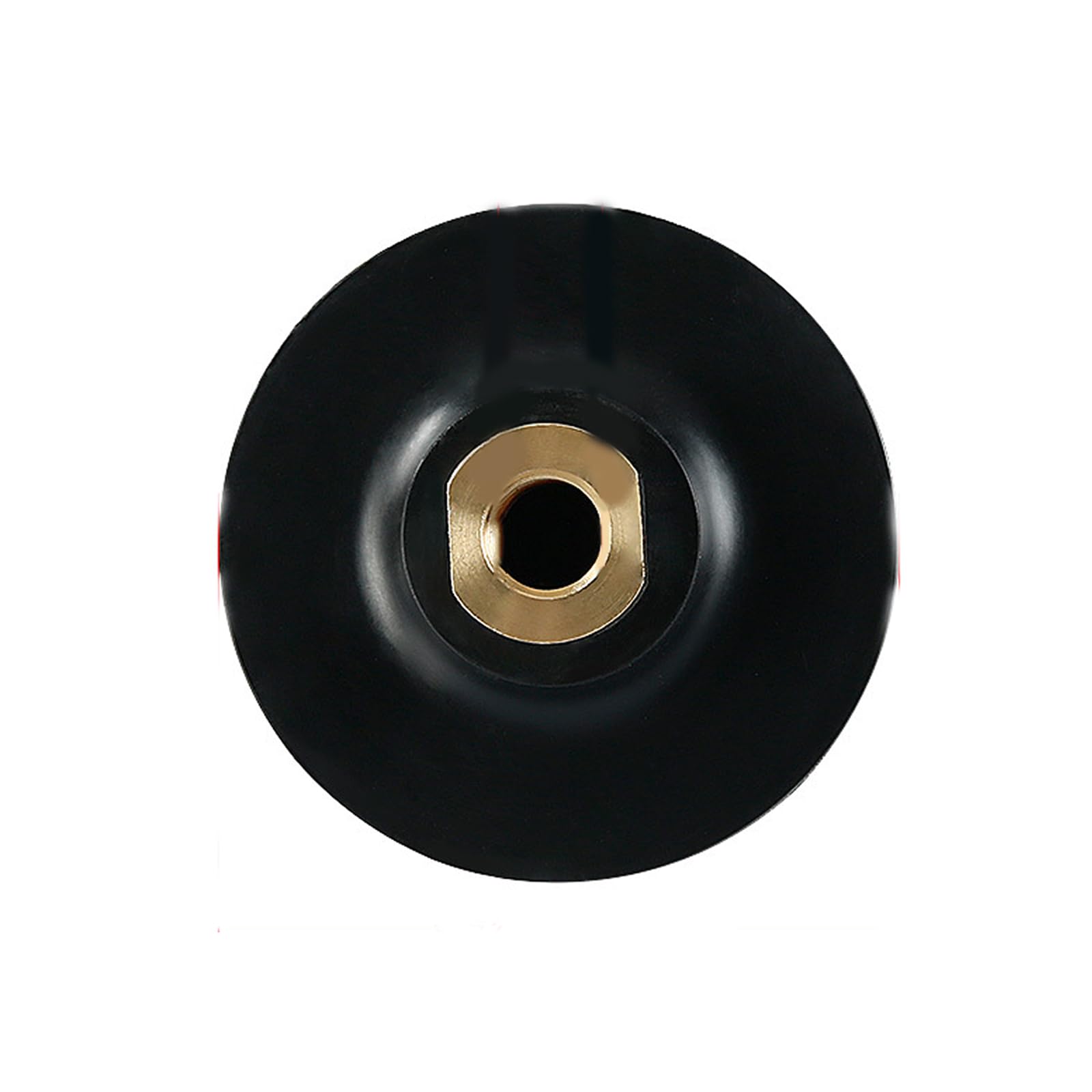 Uqezagpa 4In M14 Flexible Rubber Backing Pad For Angles Grinder With Copper Thread Sanding Discs Grinding Disc Backing Pad Grinding Disc