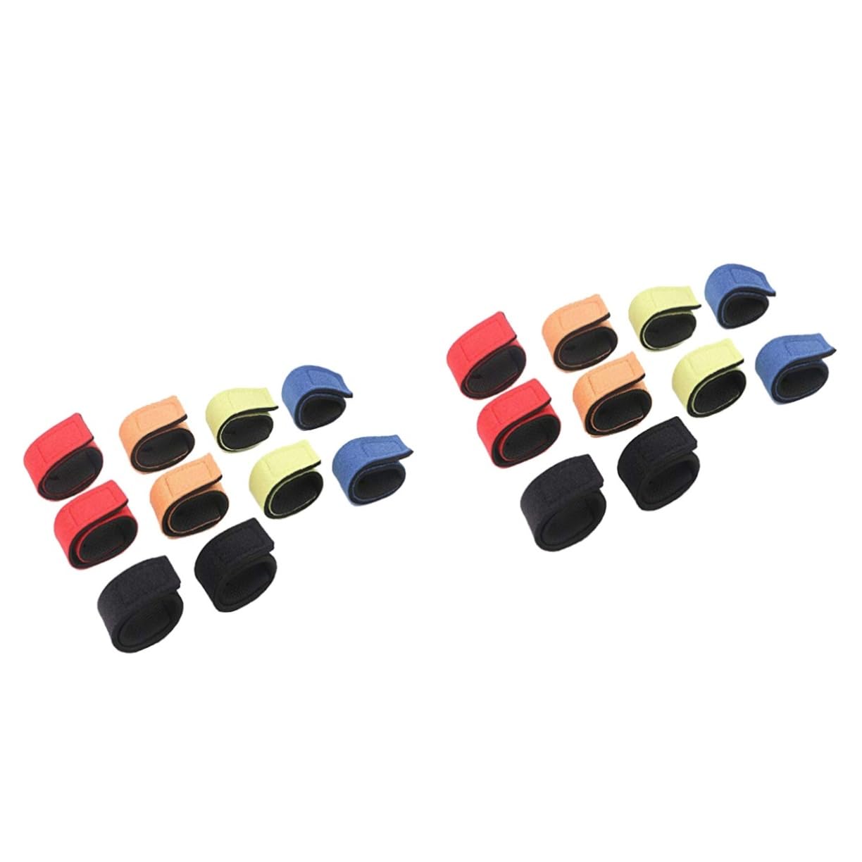 Abaodam 2sets Rod Ties for Boat Deck Fishing Rod Straps Replacement Straps 8pcs*2