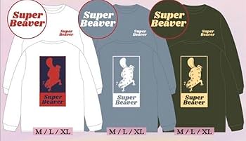 SUPER BEAVER XL 長袖Tシャツセット ショッパー付き 秋冬に⭐︎ SUPER BEAVER XL 長袖Tシャツセット ショッパー付き 秋冬に