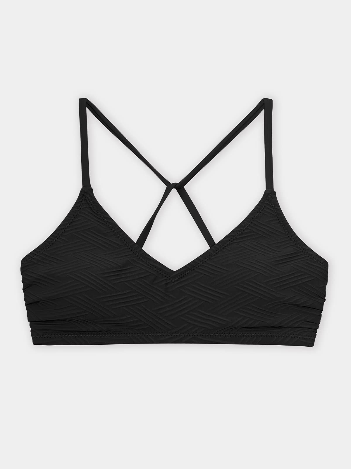 CUPSHE Donna Costume da bagno blu con allacciatura sul retro e allacciatura alla caviglia