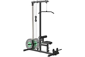 SPART LAT Power Cable Machine: Premium Adjustable LAT Pull-Down and Row Cable Machine