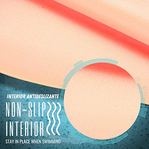 Bonnet de bain en silicone résistant et confortable pour cheveux longs - 4