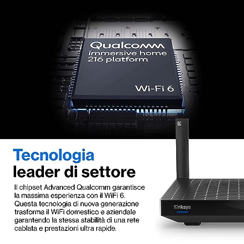 MR7350 Router WLAN WiFi 6 mesh dual band AX1800, funziona con il Sistema WiFi per tutta la casa Velop, router Internet wireless con filtro famiglia tramite l'app - Router - Immagine 10