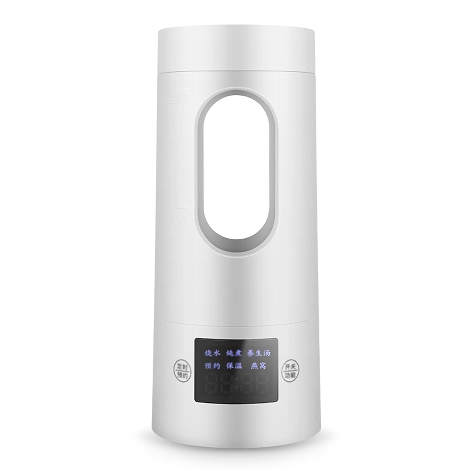 Tasse chauffante électrique portable LWZ en verre borosilicate