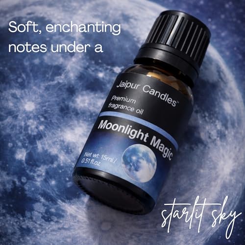 Image of Fragrance Oil | 15 ml | Aroma Oil for Home Fragrance | Best for Aromatherapy | Use in Diffusers, Candles, Air Fresheners (15ML, Moonlight Magic)