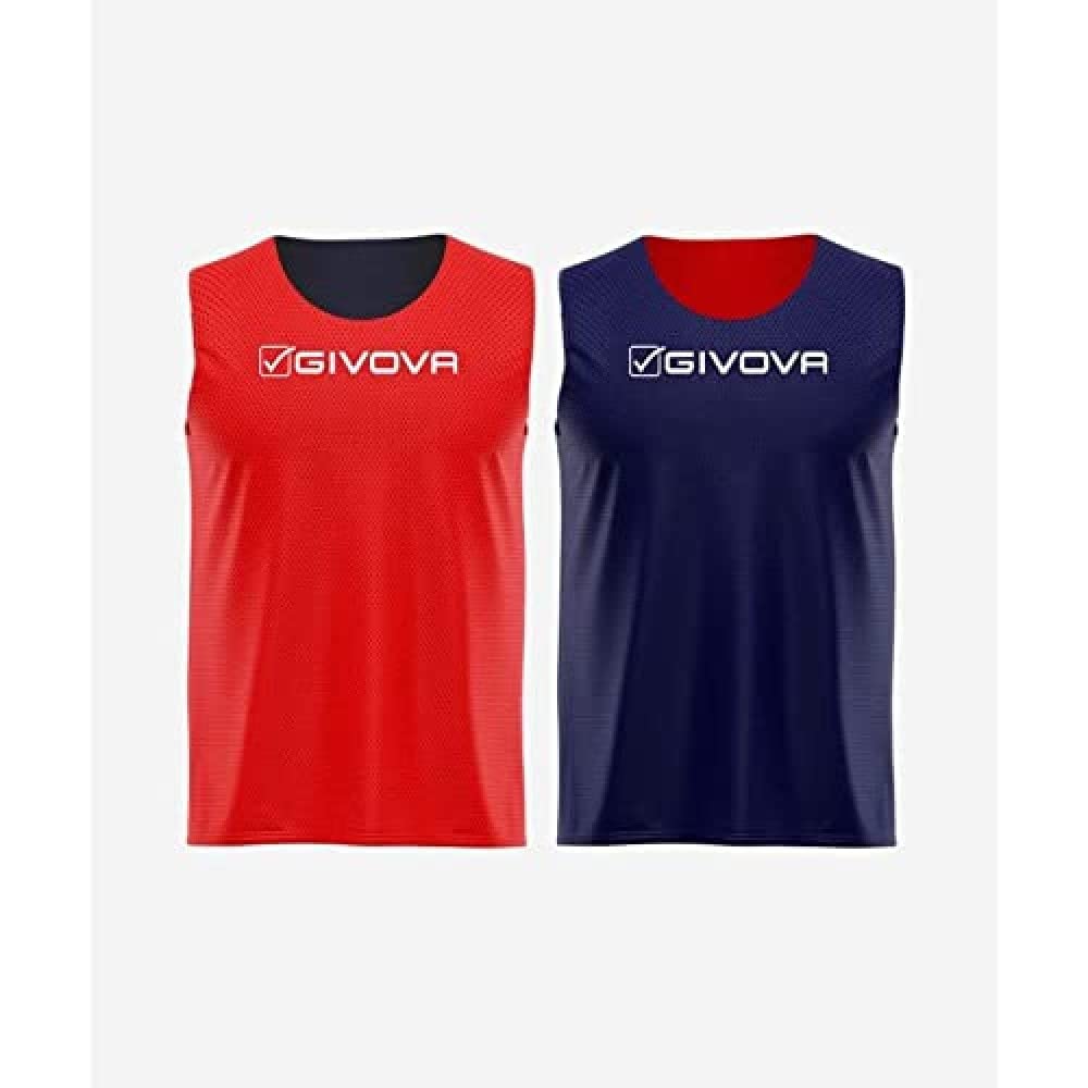 Givova Double RED/Blue Tunic Tg. XL