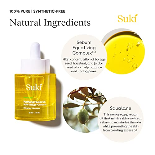 Hydrating Face Oil For Women & Men -Balancing & Purifying Facial Oil With Jojoba, Grapeseed Oil, Olive Oil, Squalane, Vitamin E - Gua Sha Oil For Face Massage, Acne Prone, Oily, Dry Or Mature Skin 1Oz #TOP4