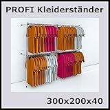 Profi Kleiderständer / Wandständer / Textilständer / Bekleidungsständer / Garderobe