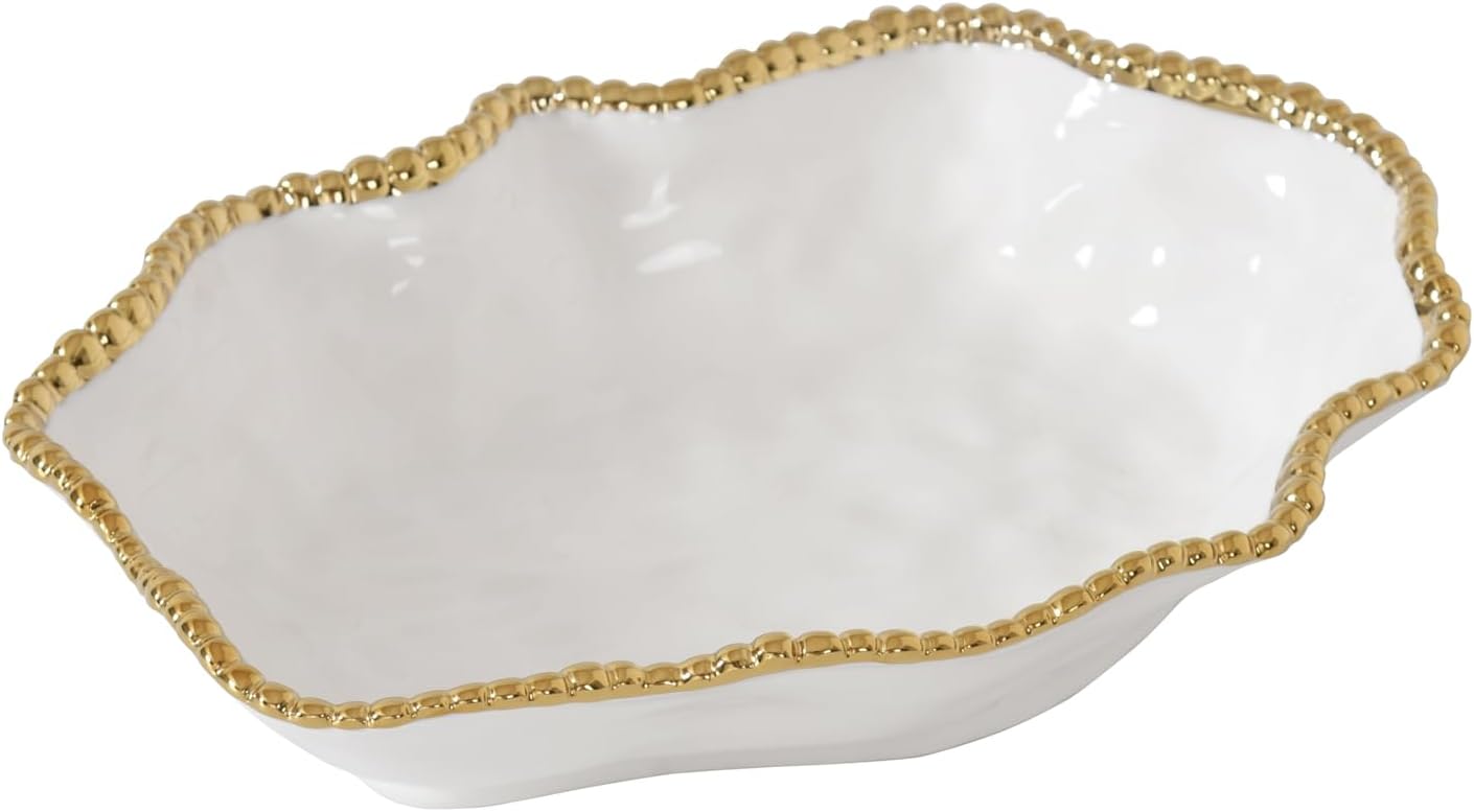 Pampa Bay Serving Bowl (Gold)