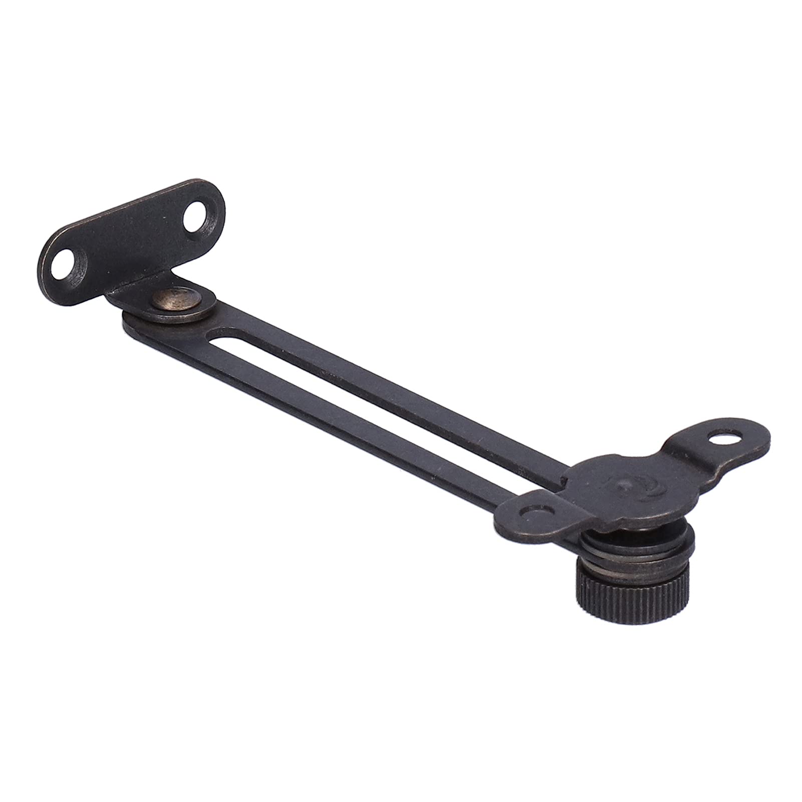 Spring Hinge, Cabinet Door Hinge Retro Iron Safety Support Spring Hinge Furniture Hardware Accessory with Screws Black,Furniture HingesHinges, Hinges