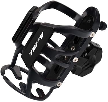 F Motorcycle CNC Water Bottle Drink Cup Holder for Yamaha YZF-R1 YZF-R6 YZFR1 YZFR6 YZF R1 R6 XJ6 XJ6F XJ6N Y Color YZF-R1 Black