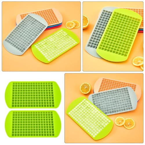 OSALADI 2 piezas moldes de silicona para hielo miniatura 7
