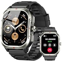 Jugeman Smartwatch Herren GPS, 2.06" HD Militär Smart Watch – Ansicht 1