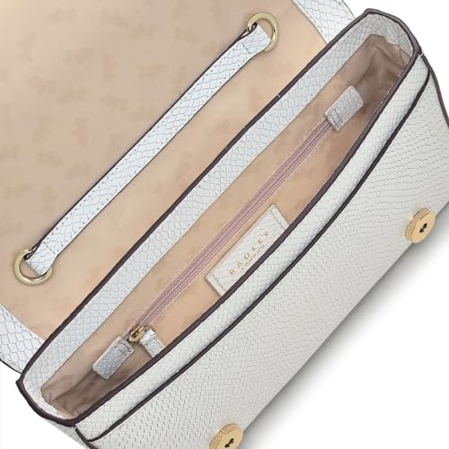 Image of RADLEY London Columbia Grove Faux Lizard Women's Leather Flapover Crossbody Bag
