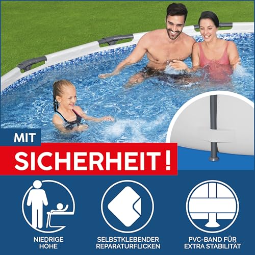 Bestway Steel Pro Max Frame Pool, rund, ohne Zubehör 305 x 76 cm