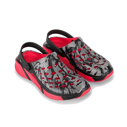 Image of Joybees Men's Trekking Clog Black /Techno Wave - 11