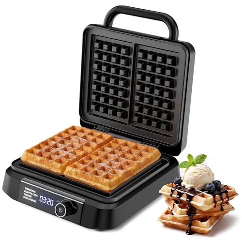 1200W Belgian Waffle Maker