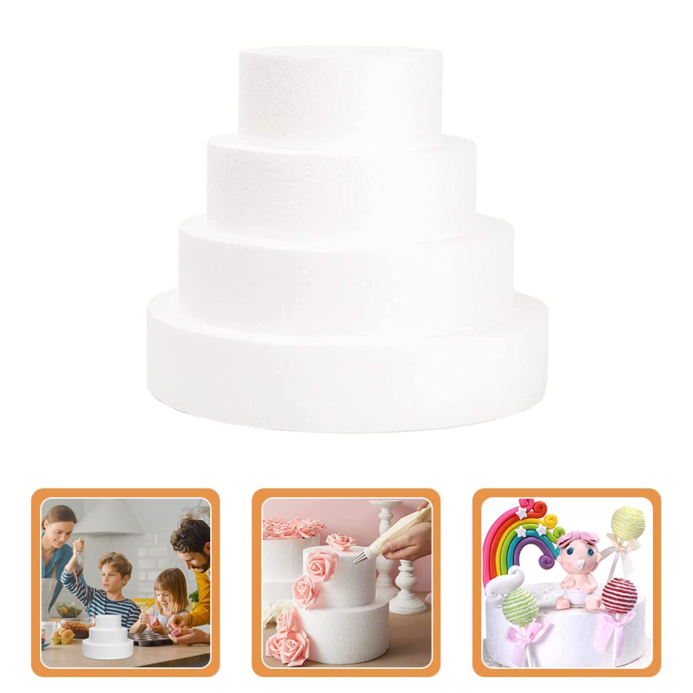 Luxshiny 4pezzi Molds per Torte Strumenti Fai da Te per Decorazioni di Torte per Pratiche di e Decorazioni per Matrimoni e Feste
